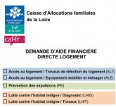 Demande d'aide financière directe logement